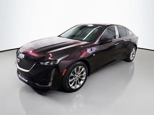 Crystal White Tricoat 2021 Cadillac CT5 Premium Luxury RWD