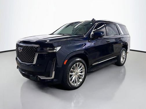 Dark Moon Blue Metallic 2023 Cadillac Escalade Premium Luxury
