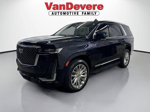 Dark Moon Blue Metallic 2023 Cadillac Escalade Premium Luxury
