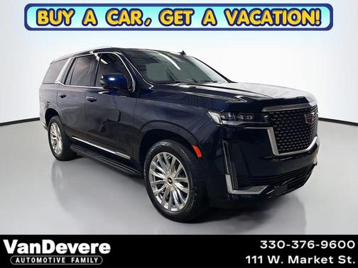 Dark Moon Blue Metallic 2023 Cadillac Escalade Premium Luxury