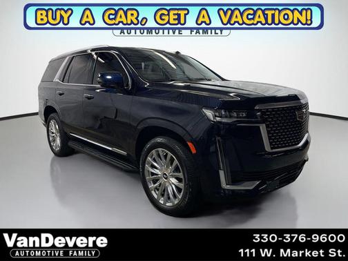 Dark Moon Blue Metallic 2023 Cadillac Escalade Premium Luxury
