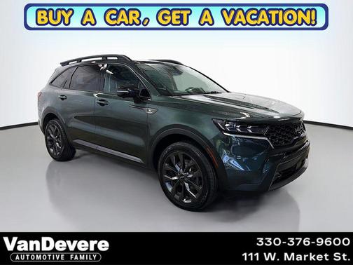 Aruba Green 2022 Kia Sorento SX