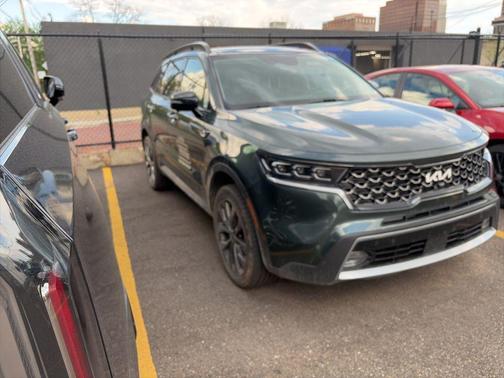 Aruba Green 2022 Kia Sorento SX