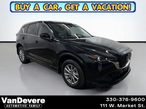 Jet Black Mica 2024 Mazda CX-5 2.5 S Select Package