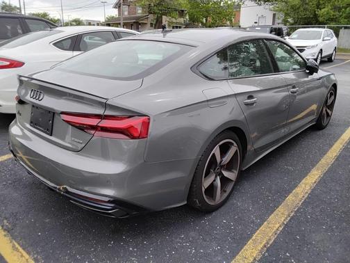 Gray Metallic 2023 Audi A5 Sportback 45 S Line Premium Plus
