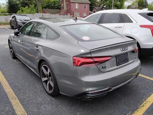 Gray Metallic 2023 Audi A5 Sportback 45 S Line Premium Plus