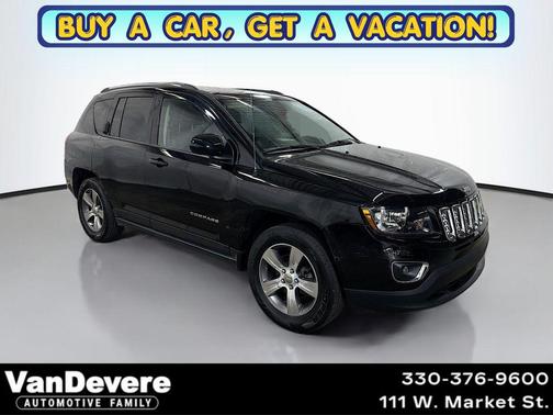 Black Clearcoat 2016 Jeep Compass High Altitude