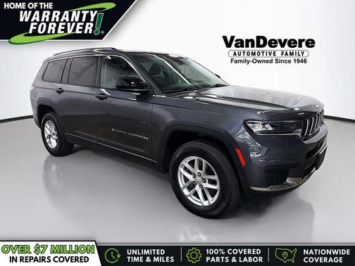 Baltic Gray Metallic Clearcoat 2023 Jeep Grand Cherokee L Laredo