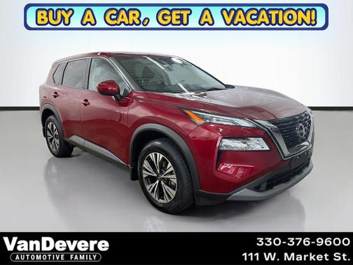 Scarlet Ember Tintcoat 2023 Nissan Rogue SV