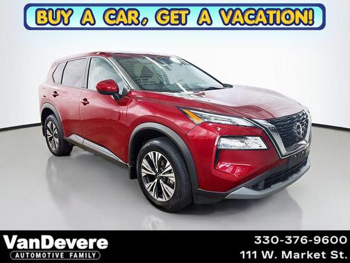 Scarlet Ember Tintcoat 2023 Nissan Rogue SV