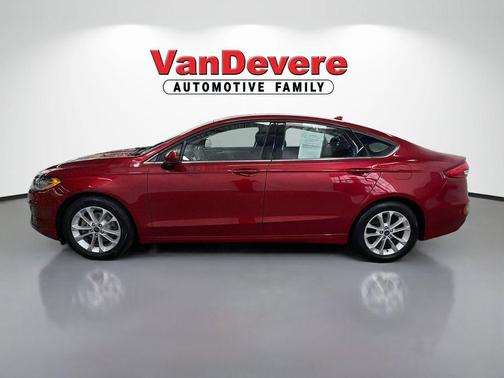 Red Metallic 2020 Ford Fusion SE