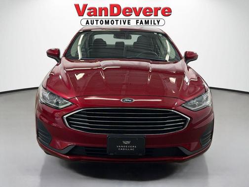 Red Metallic 2020 Ford Fusion SE