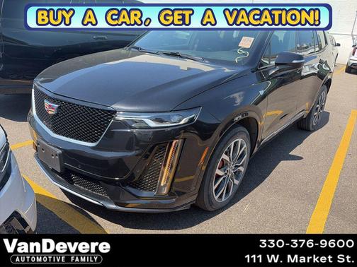 Black 2024 Cadillac XT6 Sport AWD