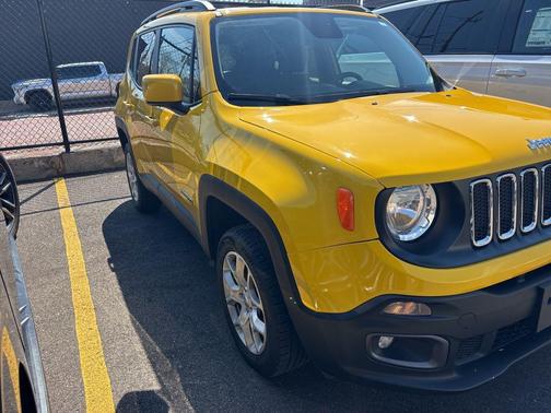 Solar Yellow 2017 Jeep Renegade Latitude