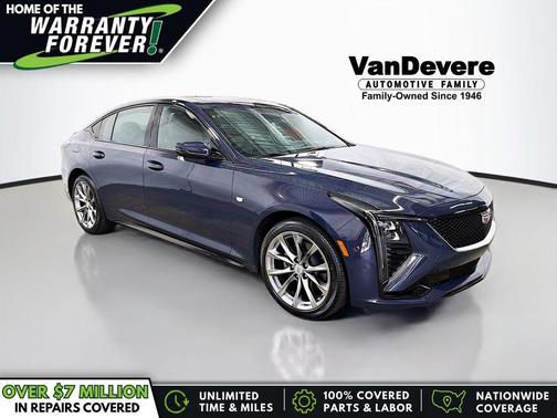 Midnight Sky Metallic 2025 Cadillac CT5 Sport