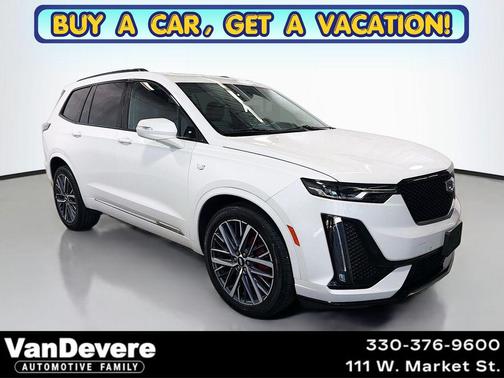 White 2024 Cadillac XT6 Sport AWD
