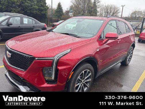 Radiant Red Tintcoat 2025 Cadillac XT4 Sport