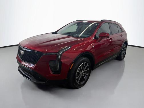 Radiant Red Tintcoat 2025 Cadillac XT4 Sport