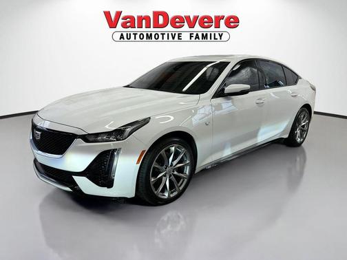 Summit White 2021 Cadillac CT5 Sport RWD