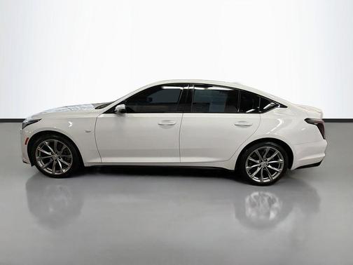 Summit White 2021 Cadillac CT5 Sport RWD