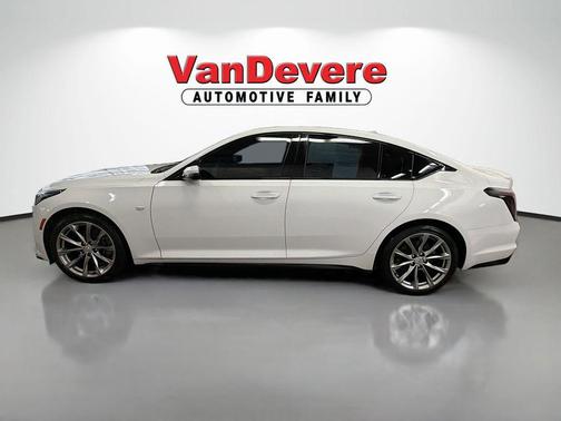 Summit White 2021 Cadillac CT5 Sport RWD