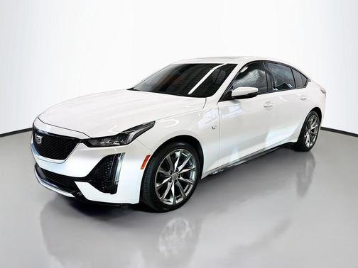 Summit White 2021 Cadillac CT5 Sport RWD