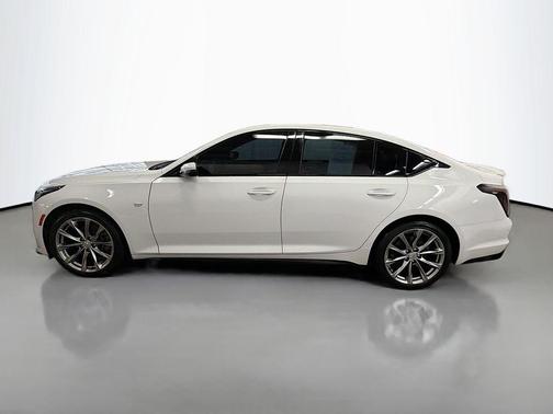 Summit White 2021 Cadillac CT5 Sport RWD