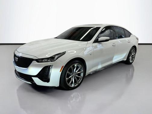 Summit White 2021 Cadillac CT5 Sport RWD