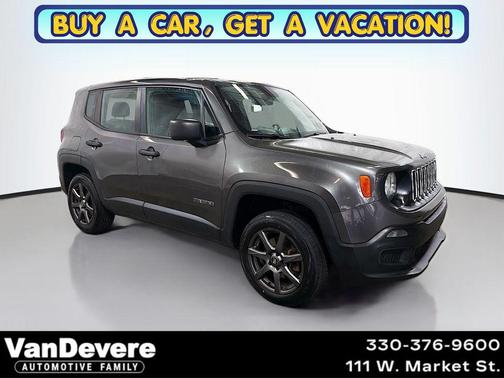 Granite Crystal Metallic Clearcoat 2018 Jeep Renegade Sport