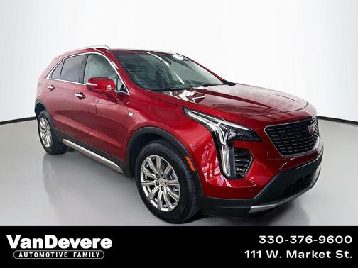 Radiant Red Tintcoat 2023 Cadillac XT4 Premium Luxury