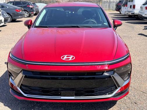 Ultimate red 2025 Hyundai SONATA SEL
