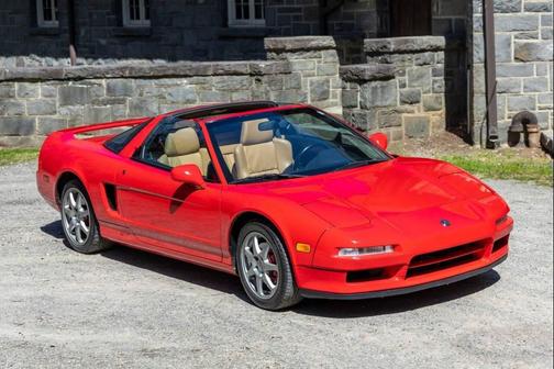 Gray 1995 Acura NSX T