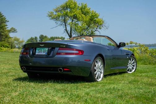 Black 2006 Aston Martin DB9 Volante