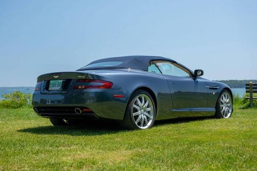 Black 2006 Aston Martin DB9 Volante