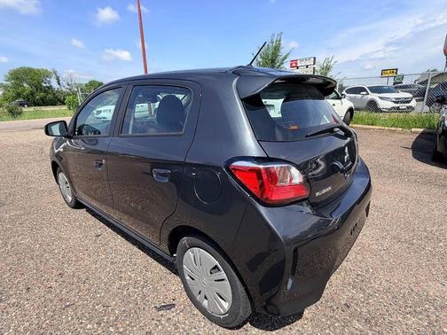 Black 2024 Mitsubishi Mirage ES 4dr Hatchback