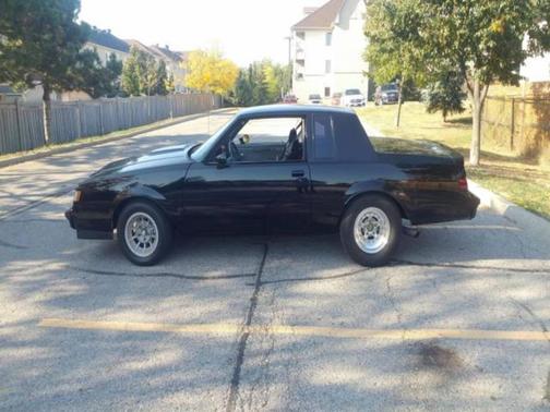 Black 1987 Buick Regal Limited