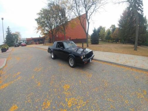 Black 1987 Buick Regal Limited