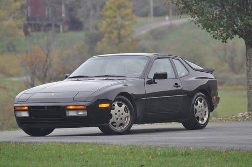 Black 1989 Porsche 944 Turbo 2dr Hatchback