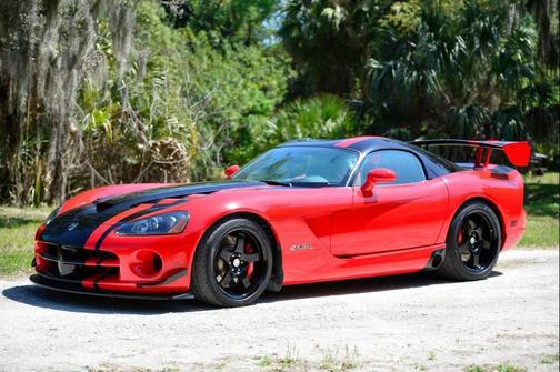 Gray 2008 Dodge Viper SRT10