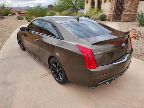 Silver 2019 Cadillac ATS-V Base 2dr Coupe
