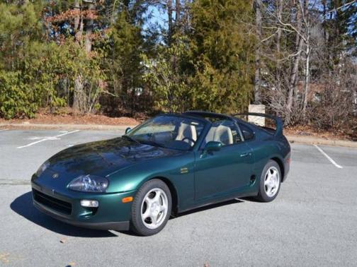 Black 1997 Toyota Supra Base 2dr Hatchback