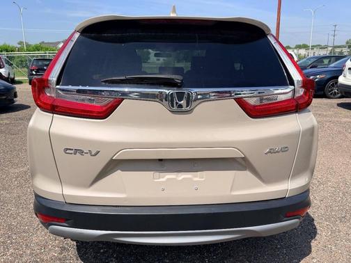 Tan 2018 Honda CR-V EX