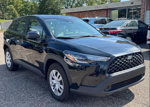Jet Black 2023 Toyota Corolla Cross L