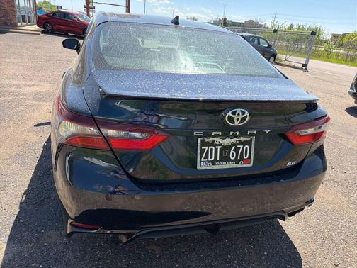 Galactic Aqua Mica 2021 Toyota Camry SE