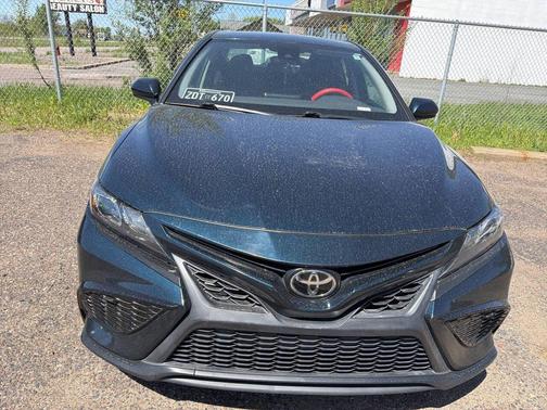 Galactic Aqua Mica 2021 Toyota Camry SE