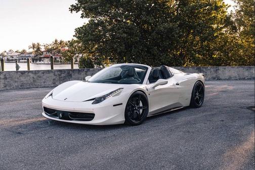 Black 2013 Ferrari 458 Spider Base
