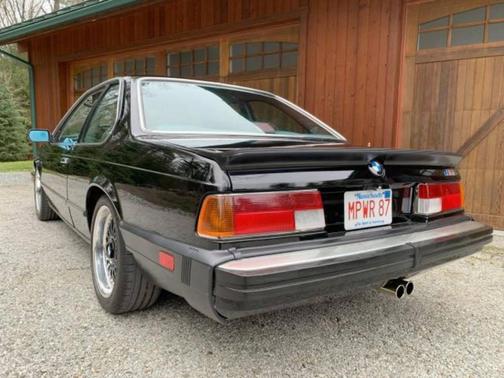 Black 1987 BMW M6 Base 2dr Coupe