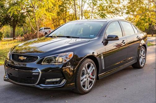 Silver Ice Metallic 2017 Chevrolet SS Base 4dr Sedan