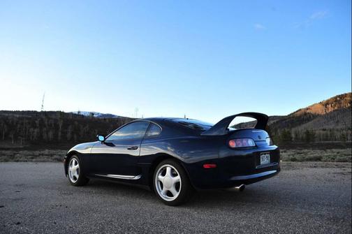 Black 1995 Toyota Supra Turbo 2dr Hatchback