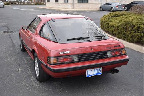 Black 1985 Mazda RX-7 GSL SE 2dr Hatchback